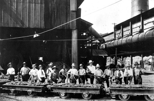 Company Guards at Old Dominion Mine, 1917